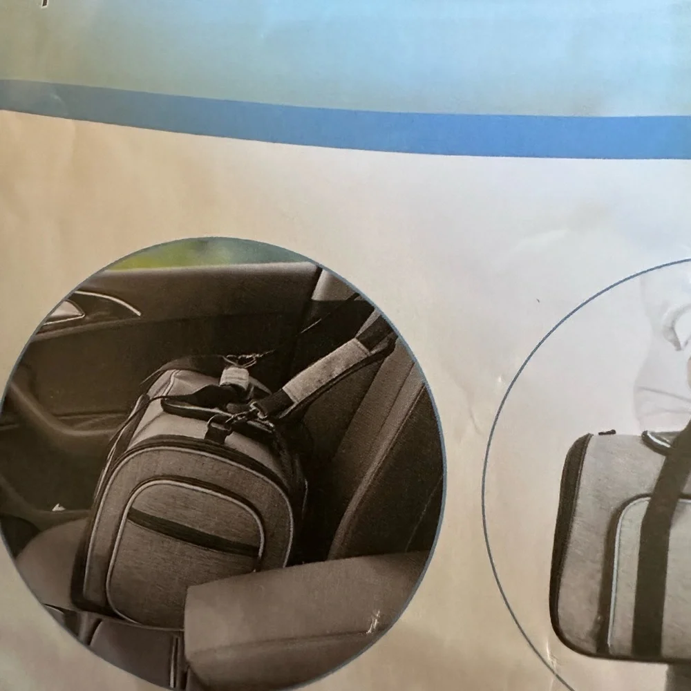 Pet Carrier for Dogs - Gray